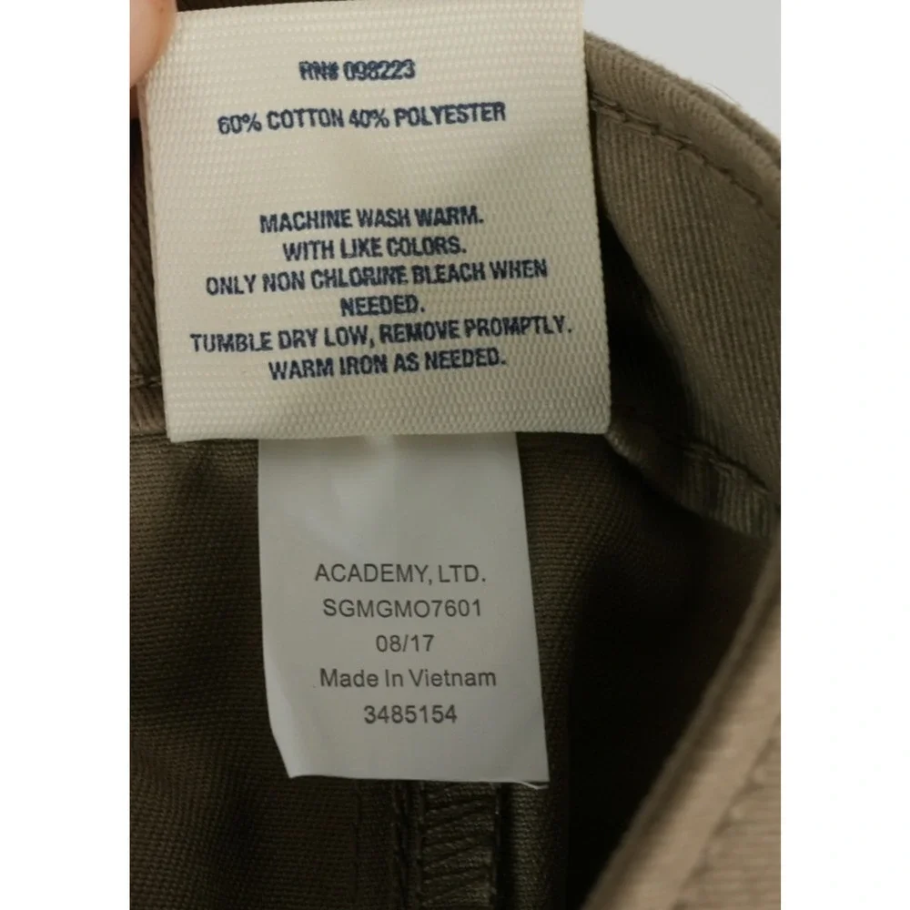 Magellan Outdoors Chino Pants Mens 42X30 Flat Front‎ Heritage Brown New